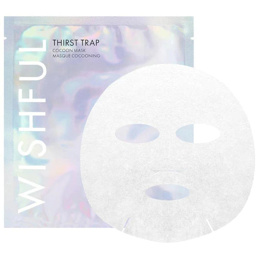 Wishful - Thirst Trap Rose & Aloe Vera Soothing Sheet Mask | 1 Mask