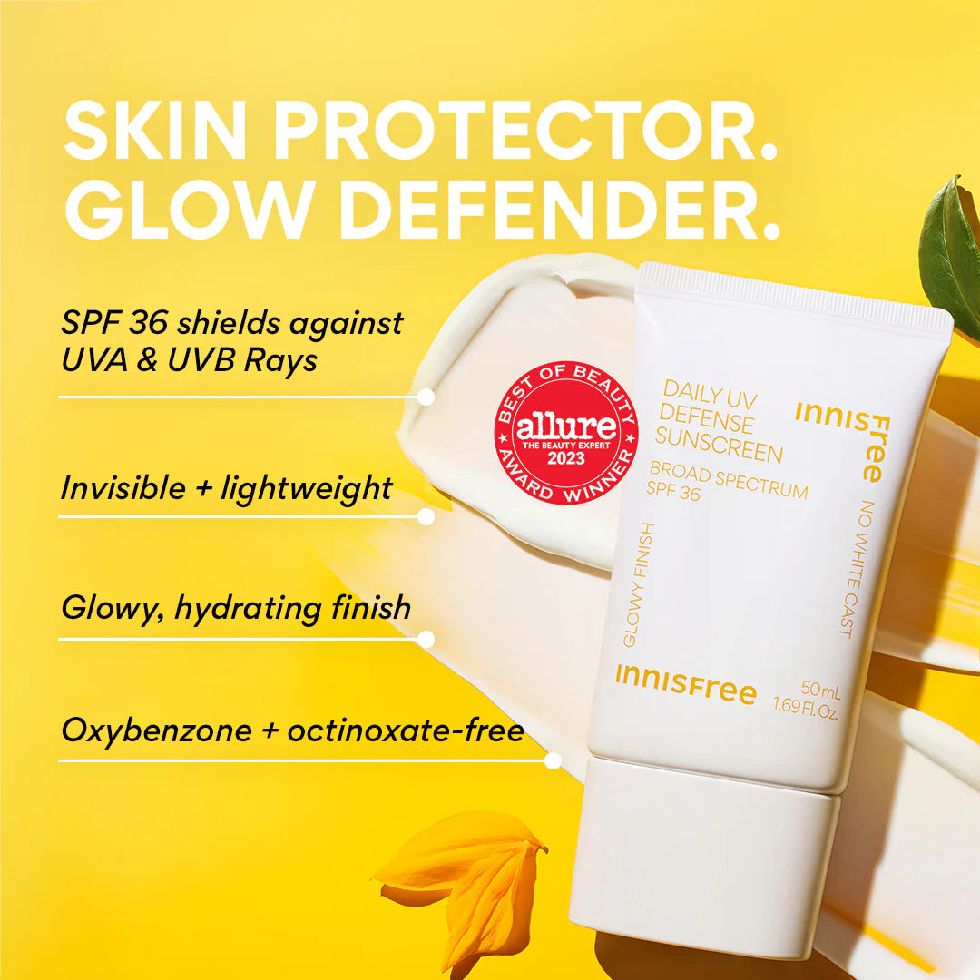 INNISFREE - DAILY UV DEFENSE SUNSCREEN SPF 36 | 50 ML