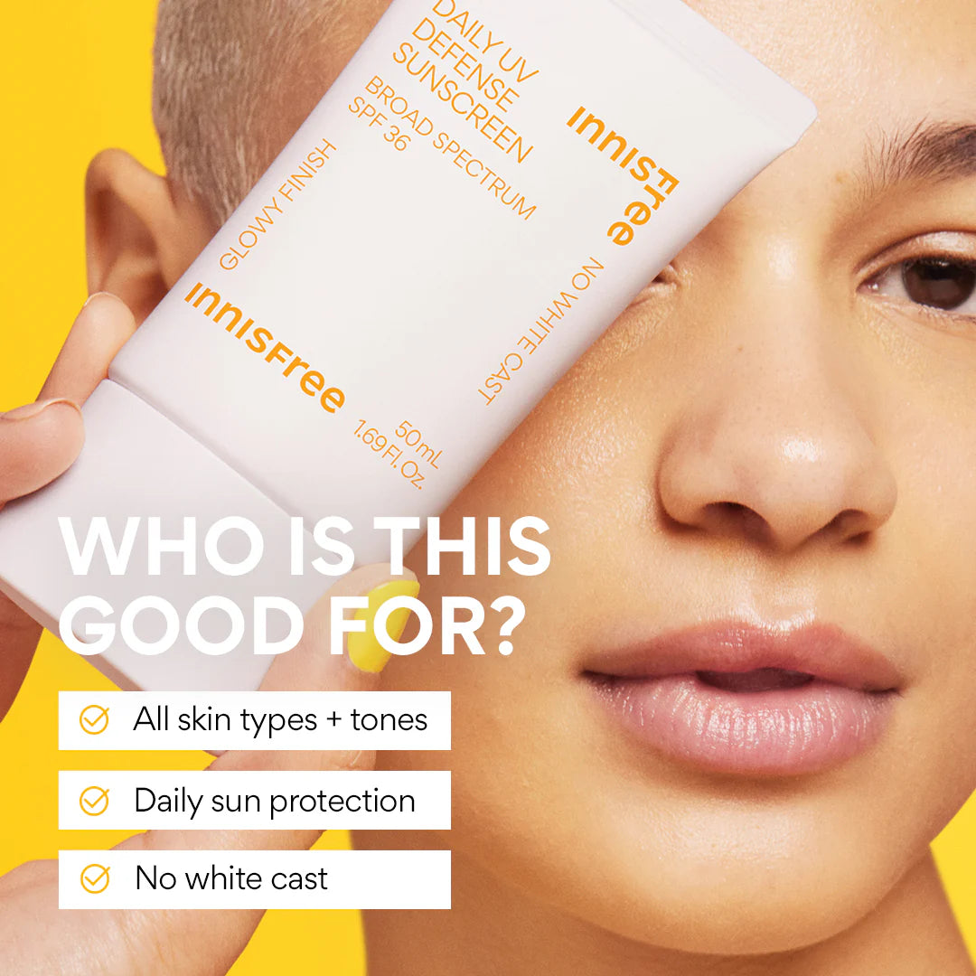 INNISFREE - DAILY UV DEFENSE SUNSCREEN SPF 36 | 50 ML