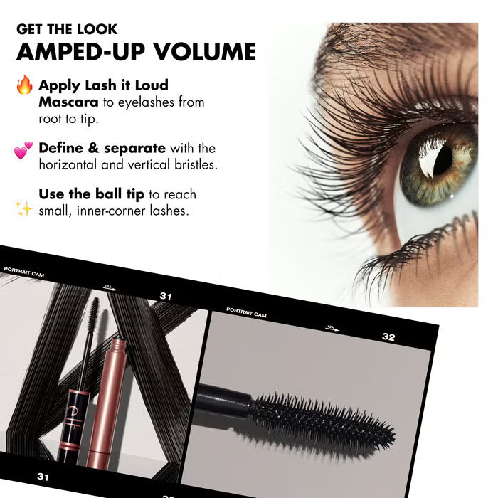e.l.f. - Lash It Loud Mascara | 7 mL | Deep Brown
