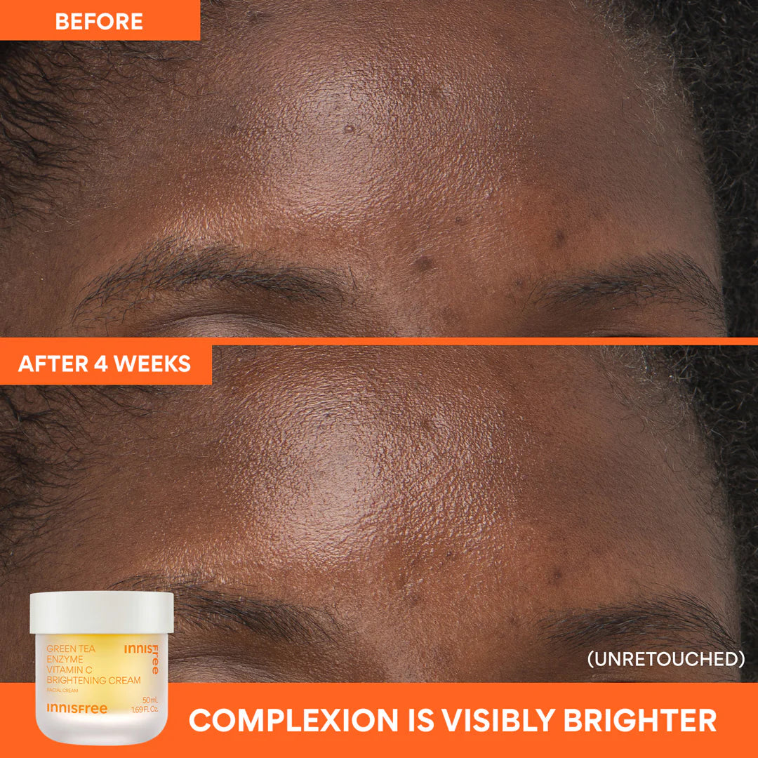 INNISFREE - GREEN TEA ENZYME VITAMIN C BRIGHTENING CREAM | 50 mL