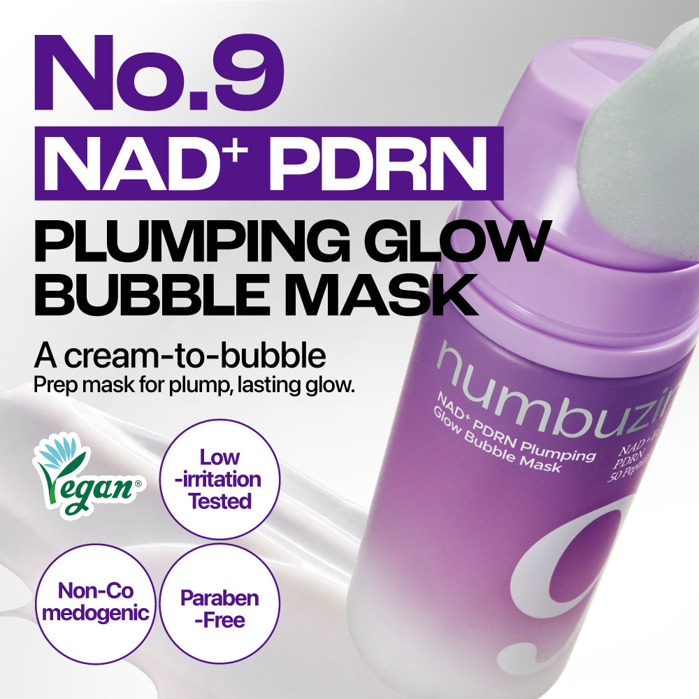 NUMBUZIN - No.9 NAD+ PDRN Plumping Skin Prep Bubble Mask | 85 mL