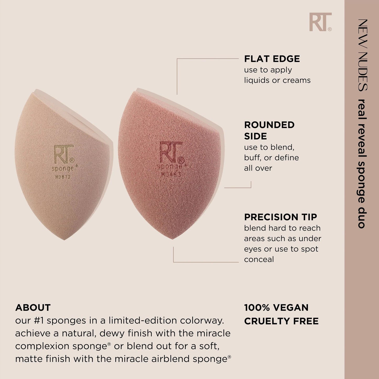 Real Techniques - Real Reveal Sponge Duo