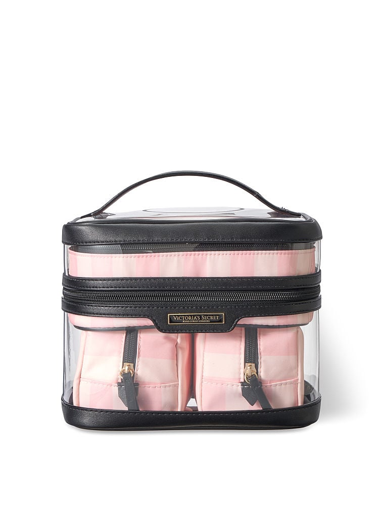 Victoria's Secret - 4-Piece Makeup Bag | Iconic Stripe