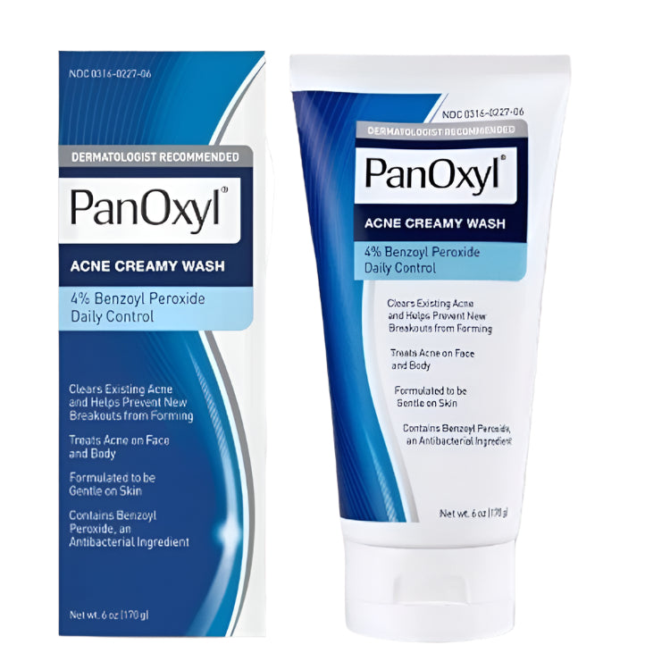 PanOxyl - Acne Creamy Wash 4% BENZOYL PEROXIDE | 170 g