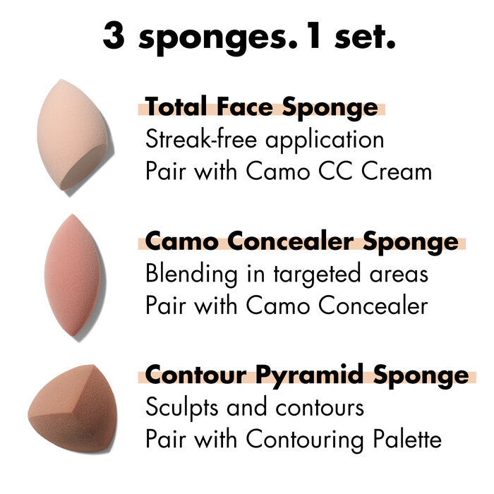 e.l.f - Total Sponge Set