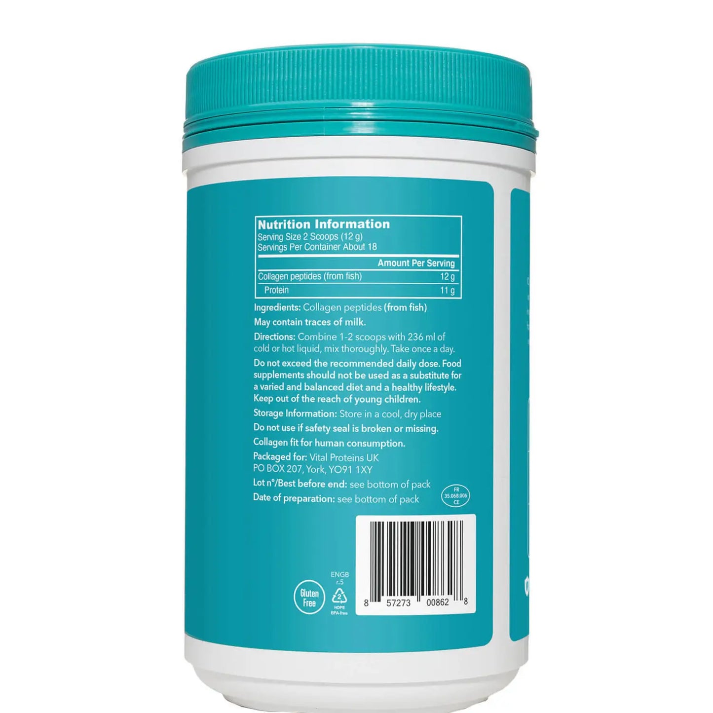 Vital Proteins - Marine Collagen Unflavoured | 221 g