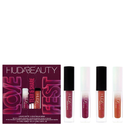 Huda Beauty - Lovefest Tear & Share Lip Quad