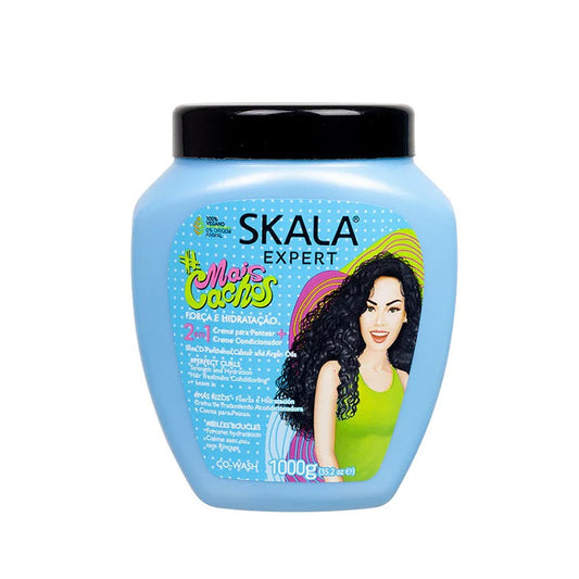 Skala 2-in-1 - More Curls Mais Cachos hair mask and combing cream - 1kg