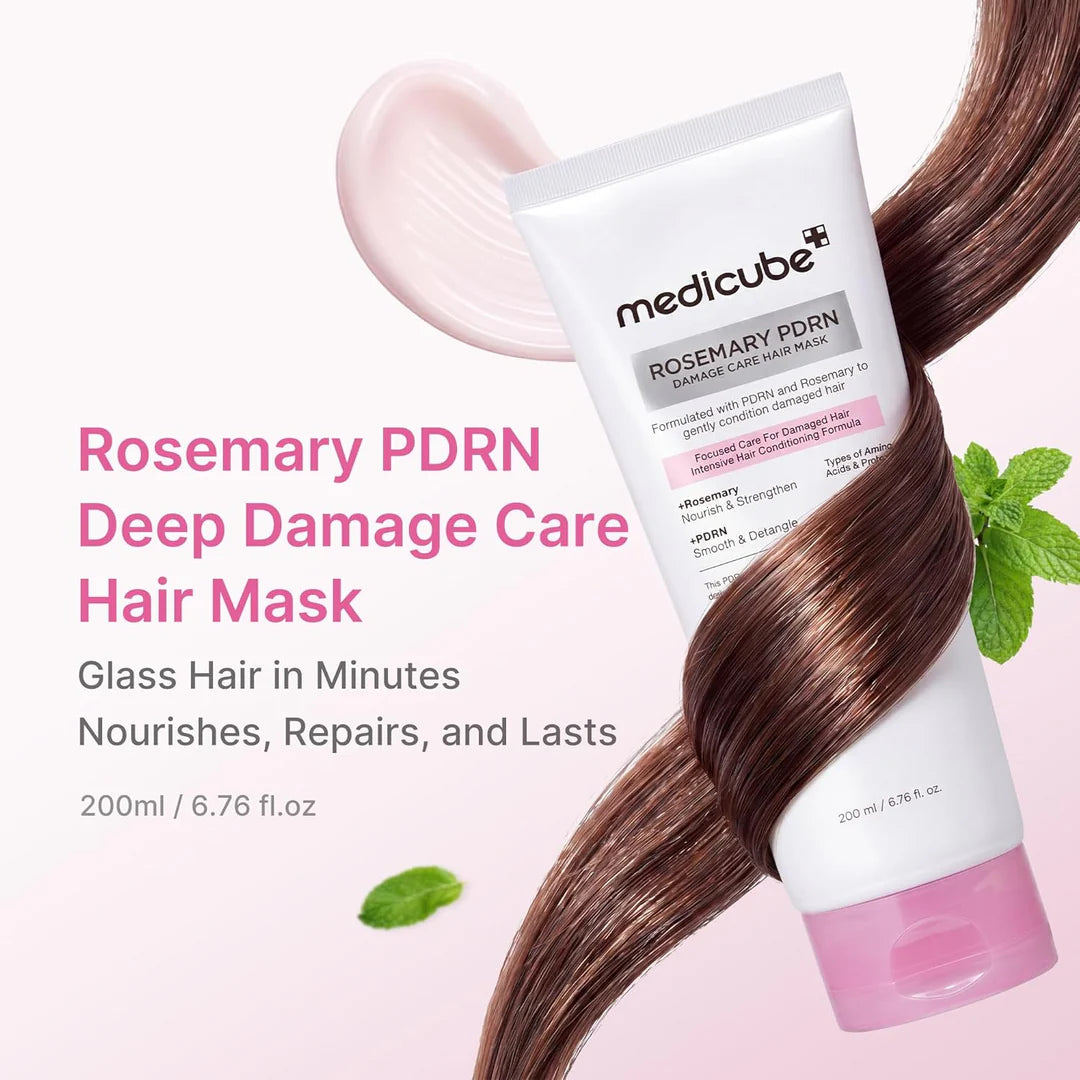 MEDICUBE - ROSEMARY PDRN DAMAGE CARE HAIR MASK | 400 ML