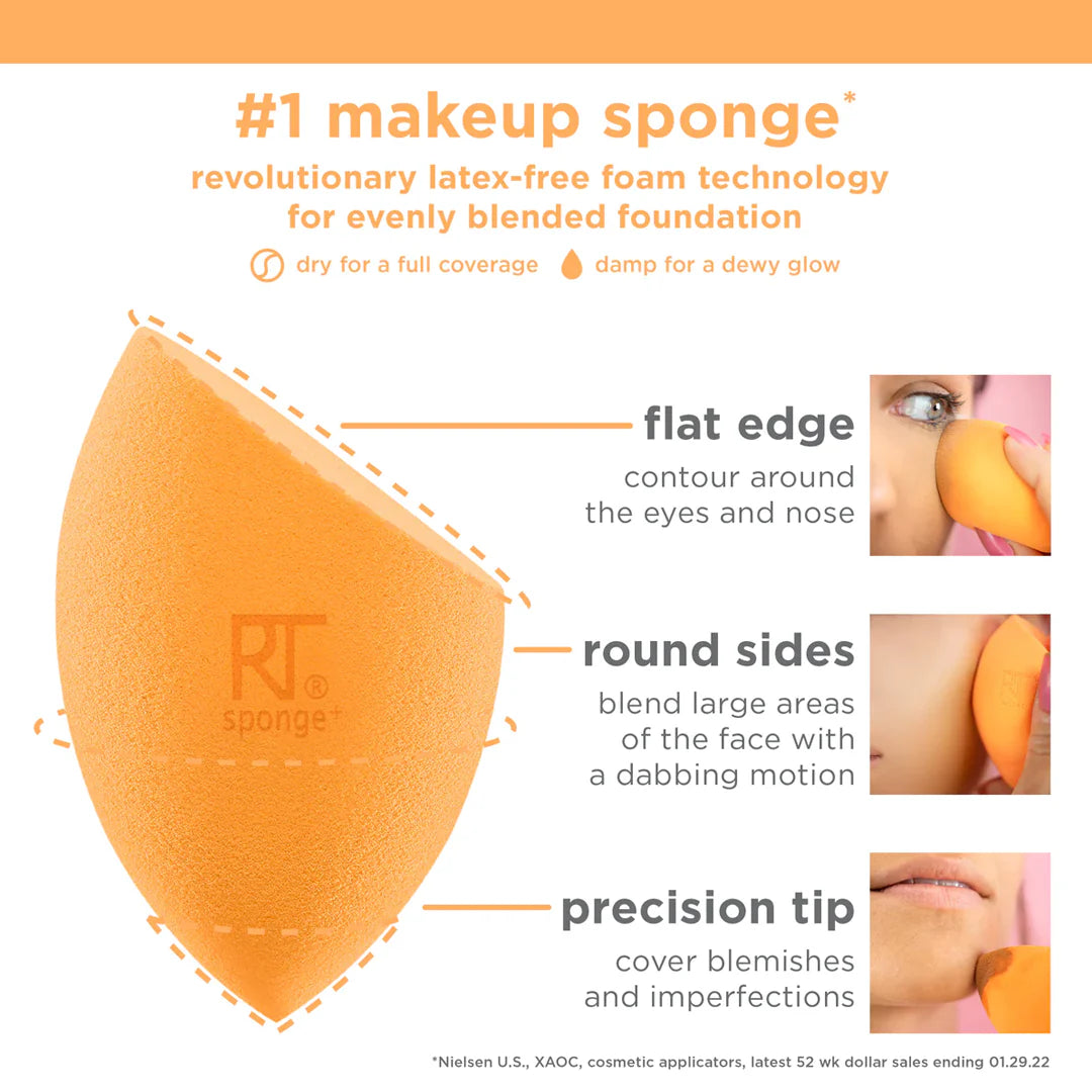 Real Techniques - Miracle Complexion Sponge + Case