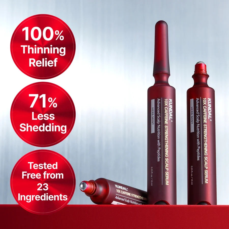 KUNDAL - 10x Caffeine Strengthening Scalp Serum | 10mL