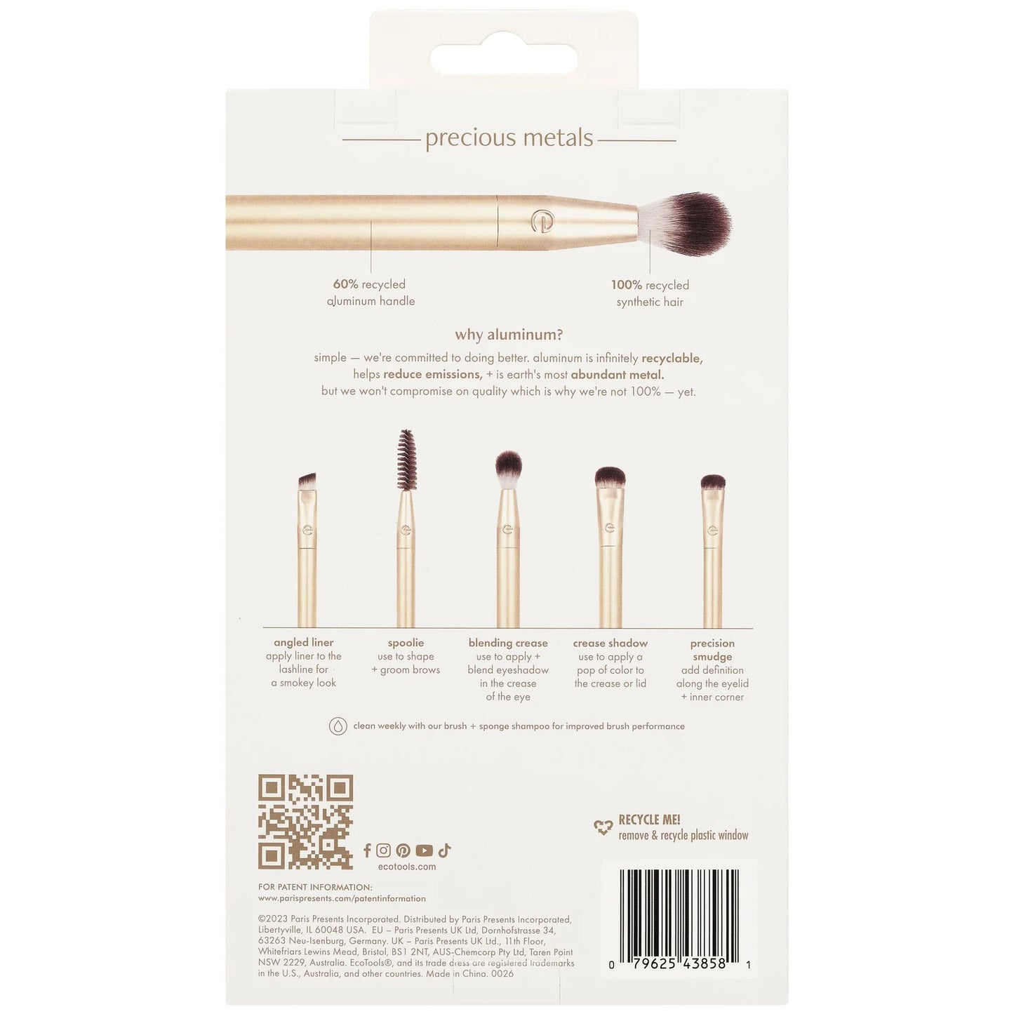 Ecotools - Precious Metals Brightening Eye Kit
