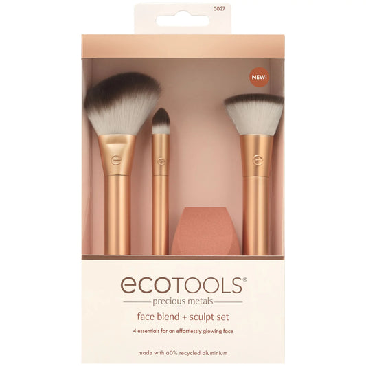Ecotools - Precious Metal Face Blend And Sculpt Kit