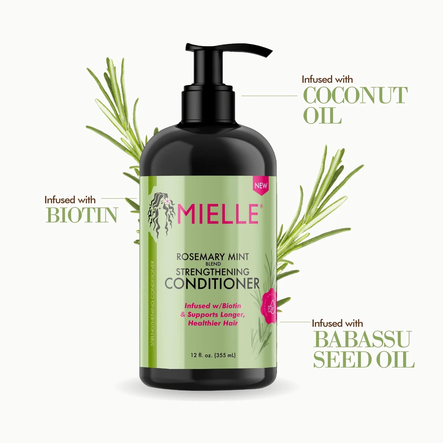 Mielle - Rosemary Mint Strengthening Conditioner | 355 mL