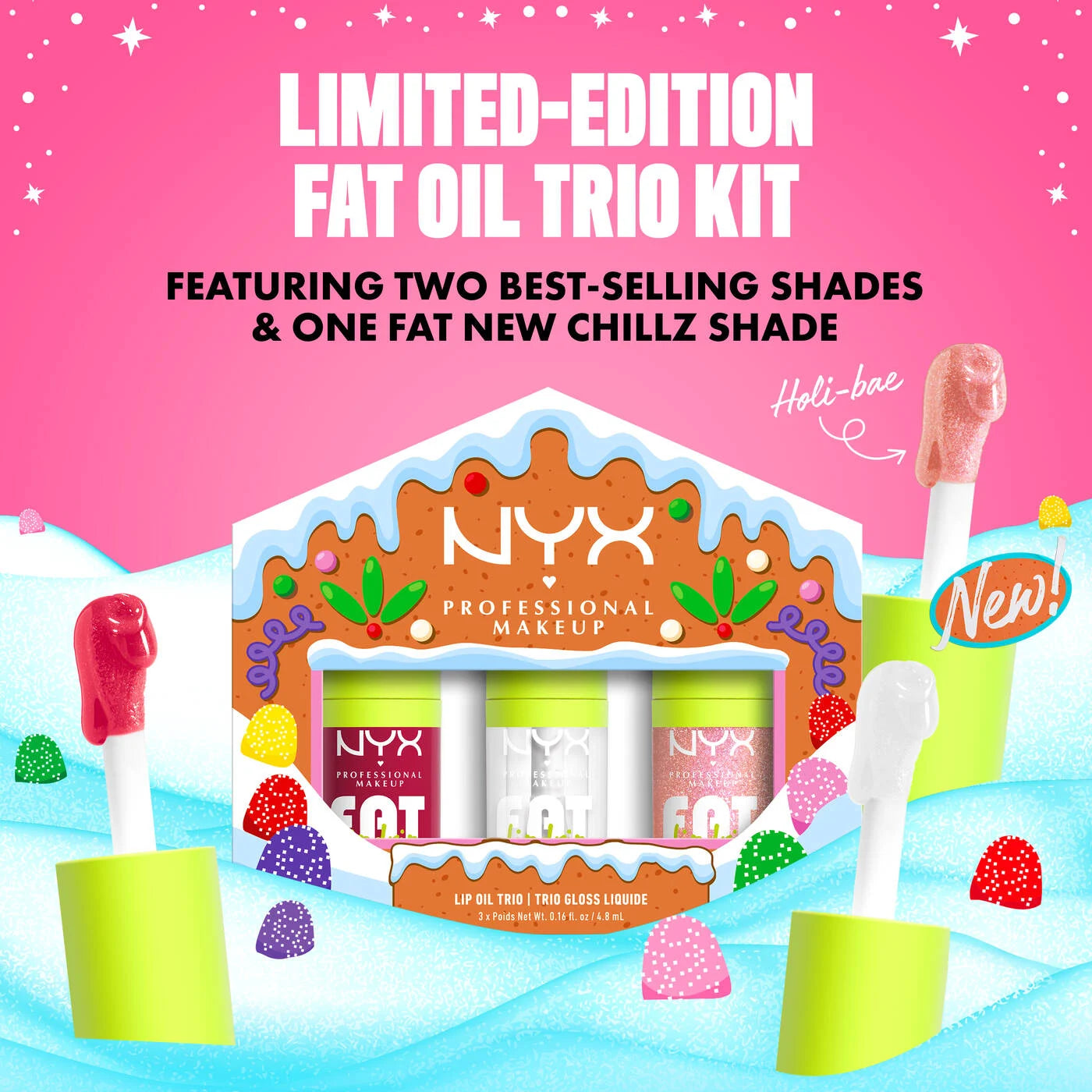 NYX - Holiday Fat Oil Trio Gift Set