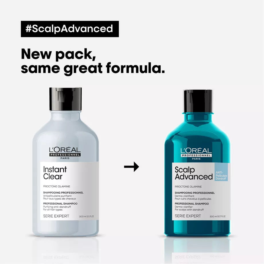 L'Oréal Professionnel Paris - Scalp Advanced Anti-Dandruff Shampoo| 300 mL