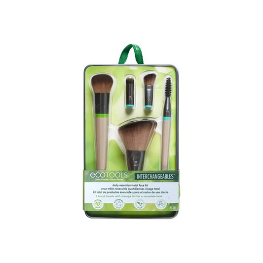 Ecotools - Interchangeables Daily Essentials Total Face Makeup Brush Kit