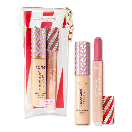 tarte - award winners best-sellers set & lip loop - shape tape™ creamy concealer (SHADE 12N) + maracuja juicy lip