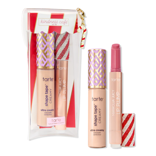 tarte - award winners best-sellers set & lip loop - shape tape™ creamy concealer (SHADE 20B) + maracuja juicy lip