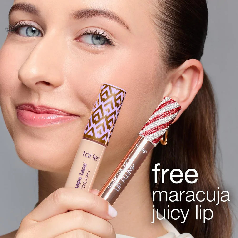 tarte - award winners best-sellers set & lip loop - shape tape™ creamy concealer (SHADE 12N) + maracuja juicy lip