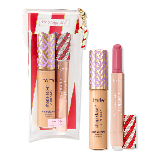 tarte - award winners best-sellers set & lip loop - shape tape™ creamy concealer (SHADE 29N) + maracuja juicy lip