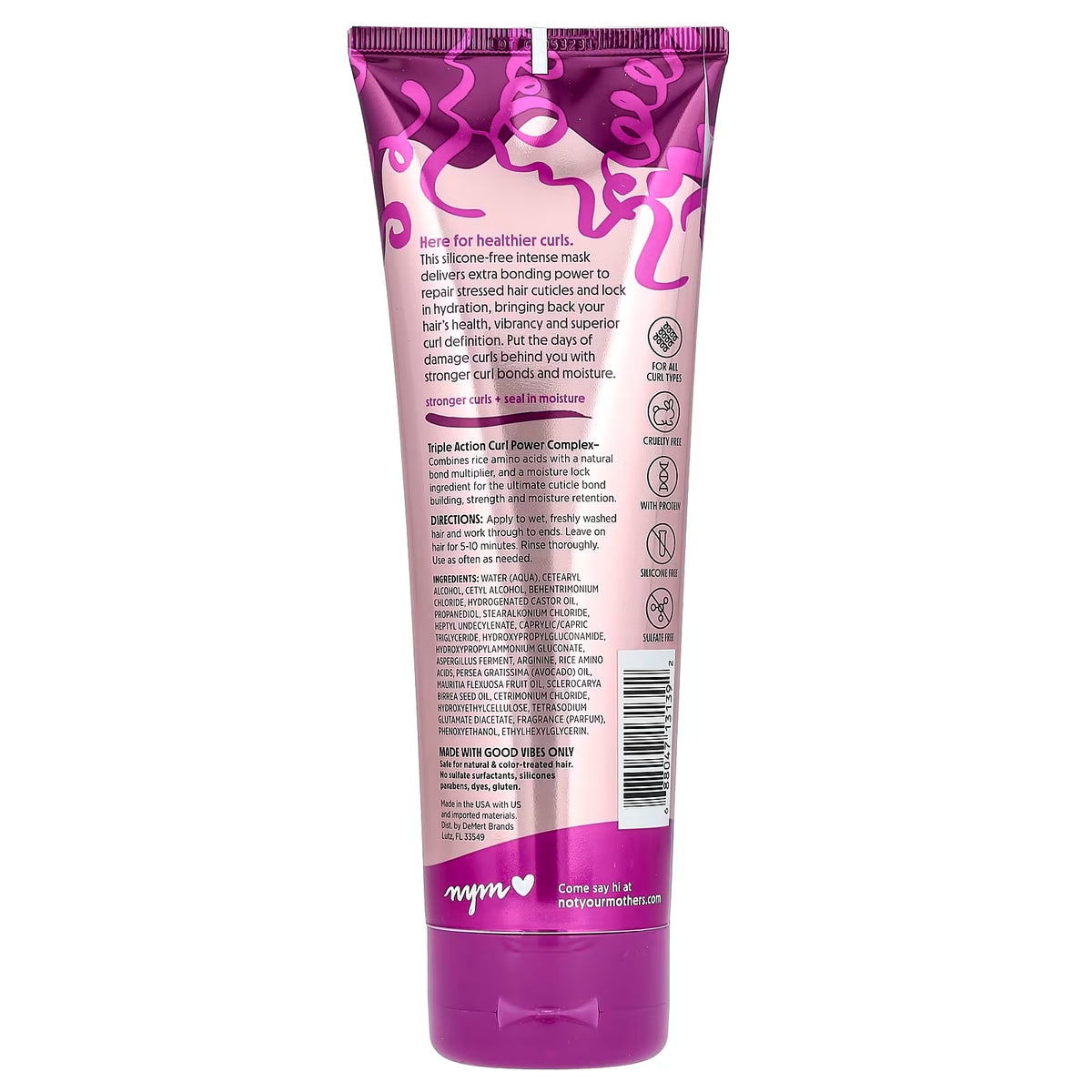NOT YOUR MOTHER - CURL TALK BOND BUILDING MASK | 237 ML