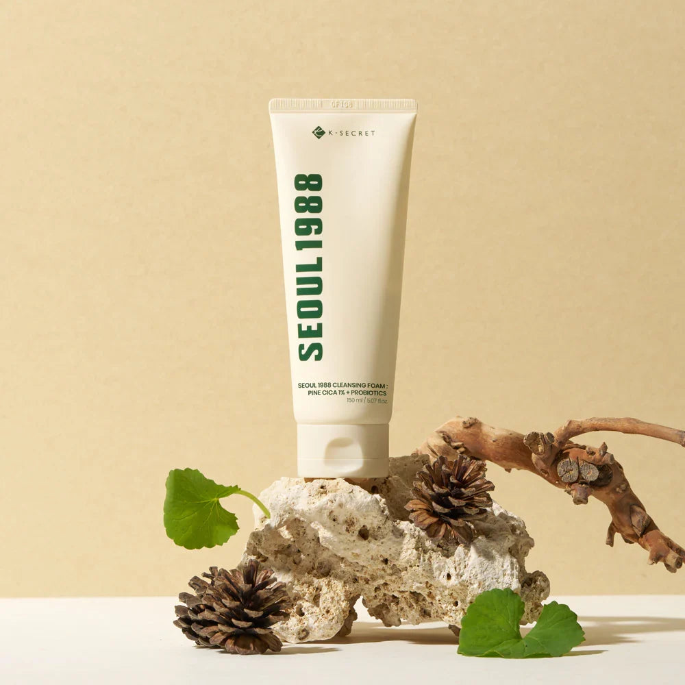 K-SECRET Seoul 1988 - Cleansing Foam Pine Cica 1% + Probiotics | 150 mL