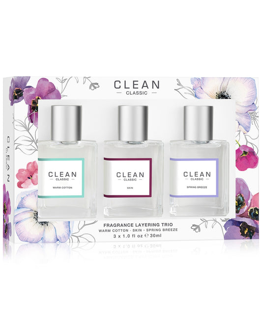 CLEAN - FRAGRANCE LAYERING TRIO