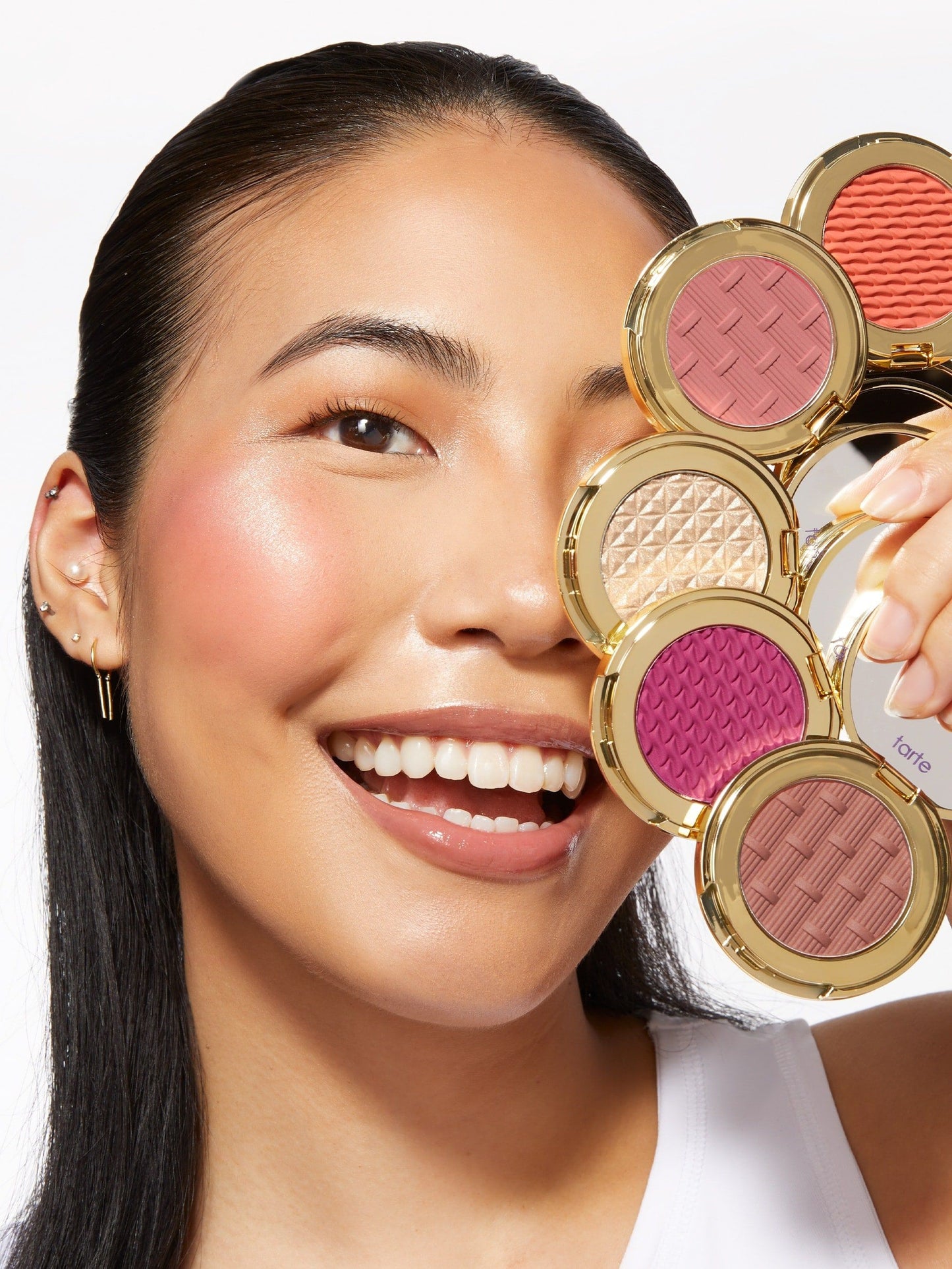 tarte - stay golden Amazonian clay cheek set | pinks and corals