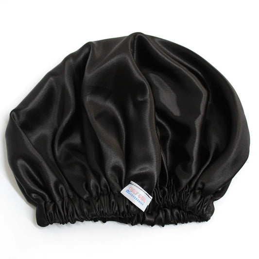 Curly Girl Accessories - Medium Silky Satin Sleep Cap