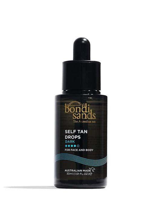 Bondi Sands - Hydrating Self Tan Drops for Face and Body | 30 mL | Dark