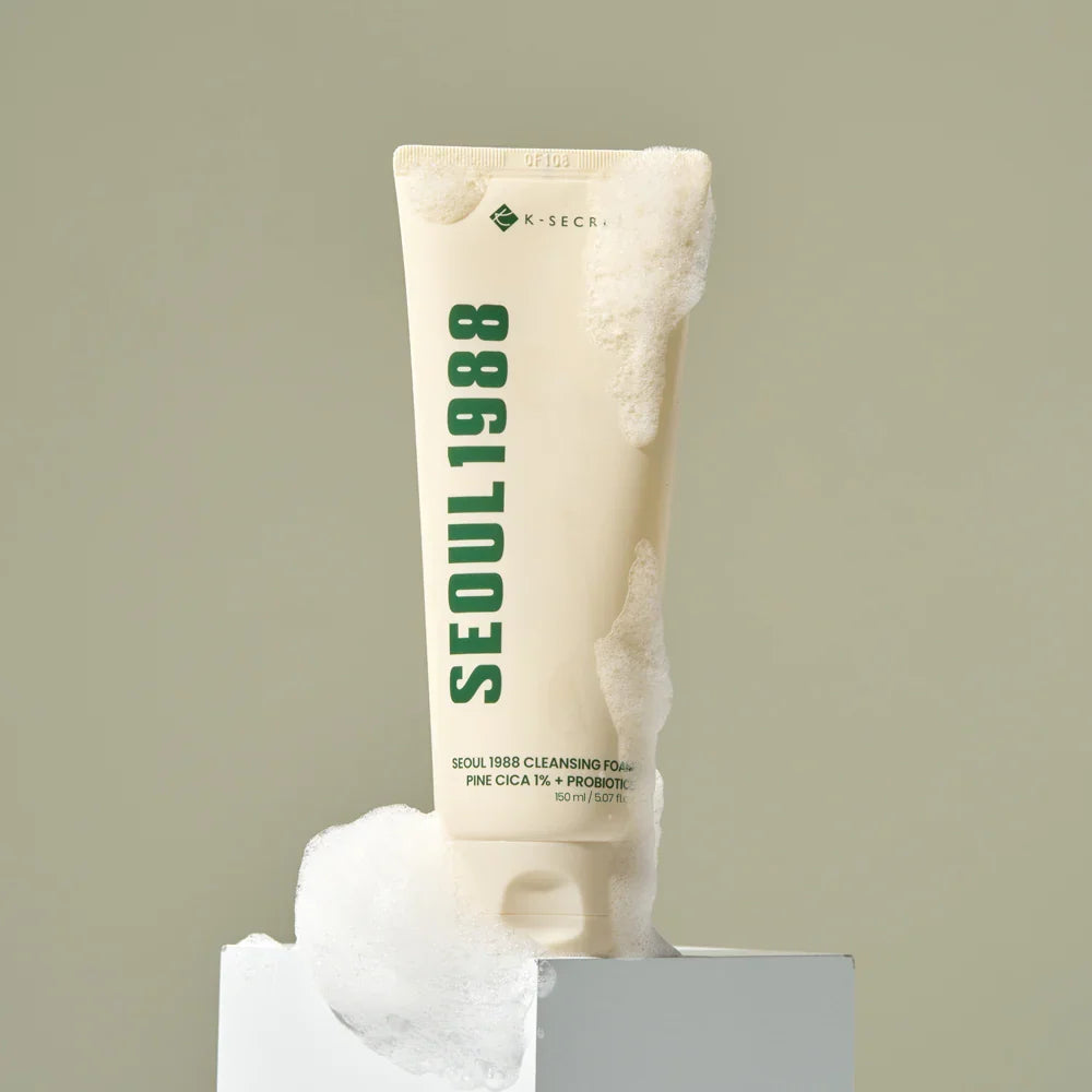 K-SECRET Seoul 1988 - Cleansing Foam Pine Cica 1% + Probiotics | 150 mL