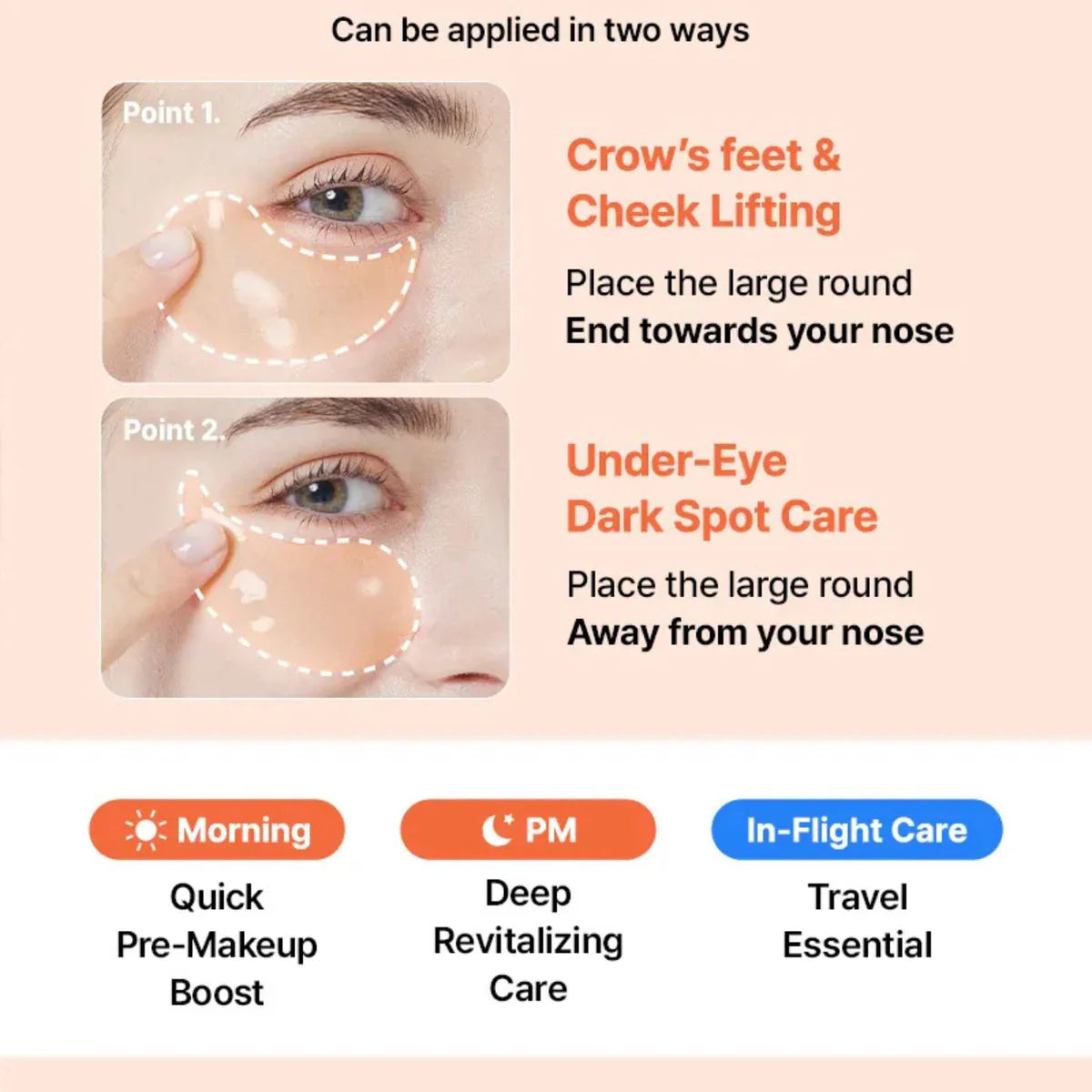 COSRX - 5 PDRN COLLAGEN VITALIZING HYDROGEL EYE PATCHES