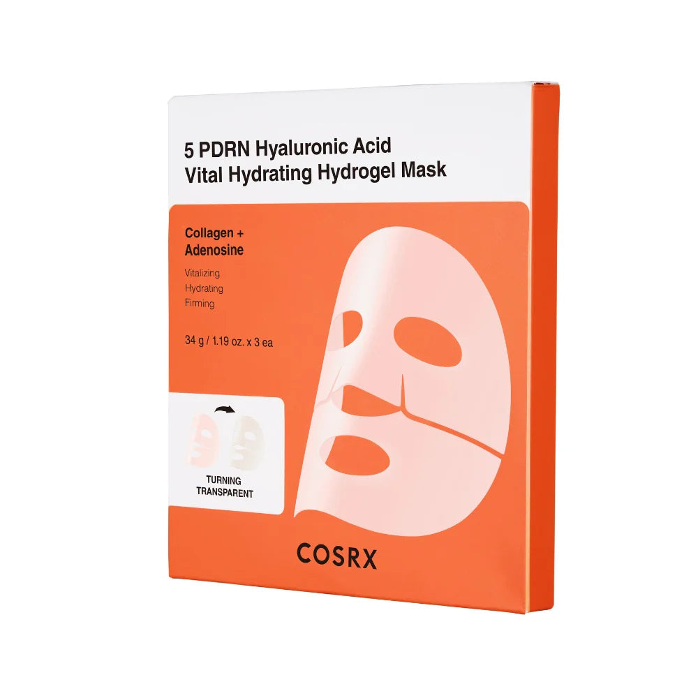 COSRX - 5 PDRN Hyaluronic Acid Vital Hydrating Hydrogel Mask