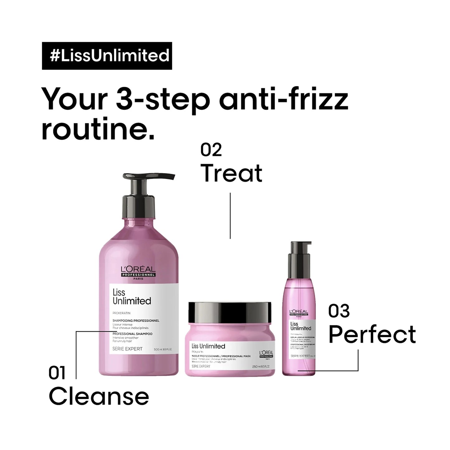 L'Oréal Professionnel Paris - Liss Unlimited Mask | 250 mL