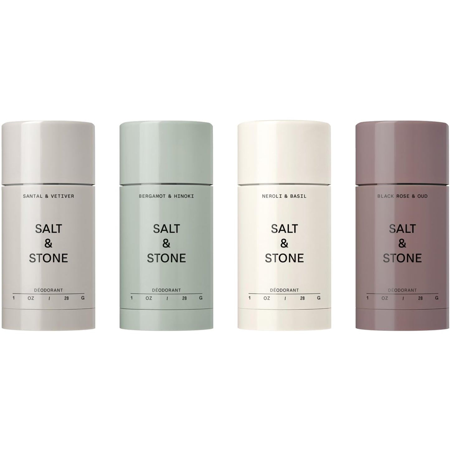 SALT & STONE - Mini Deodorant Discovery Set (Four Mini)