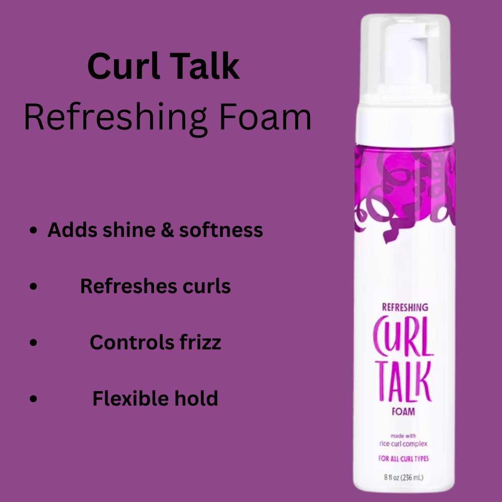 NOT YOUR MOTHER - CURL TALK REFRESHING FOAM | 236 ML