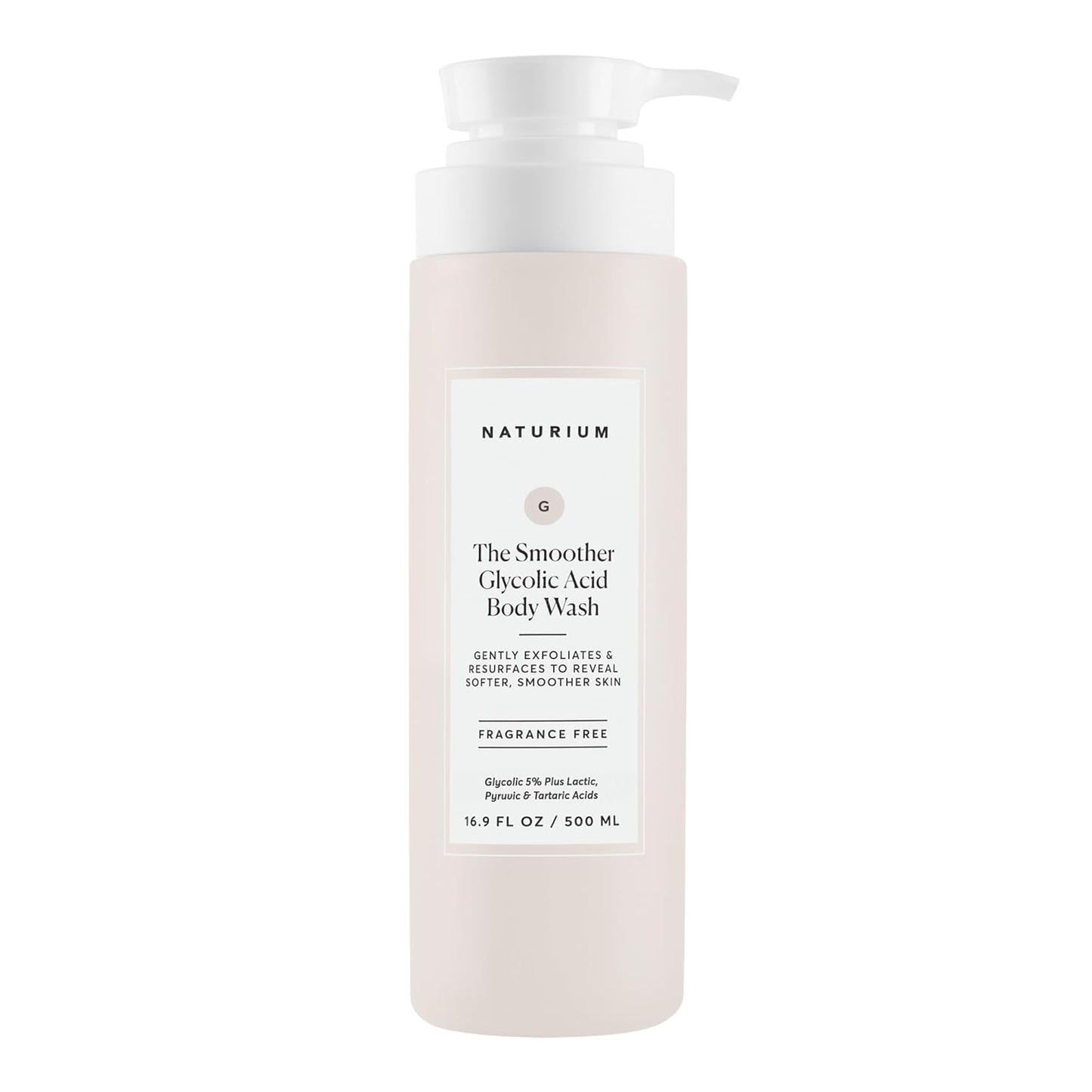 NATURIUM - The Smoother Glycolic Acid Body Wash 500 mL