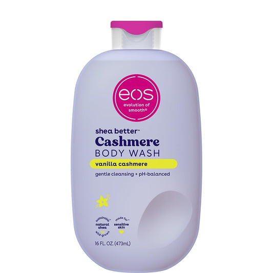 eos - shea better BODY WASH | VANILLA CASHMERE | 473 mL