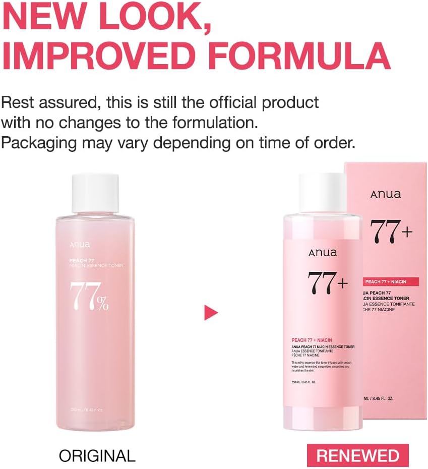 Anua - Peach 77 Niacin Essence Toner | 250 mL