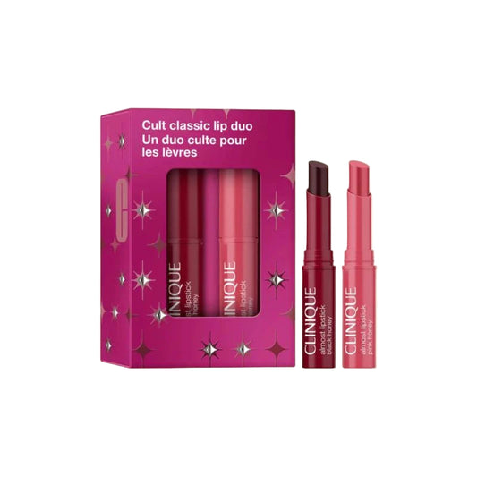 CLINIQUE - Mini Cult Classic Pink & Black Honey Lip Gift Set