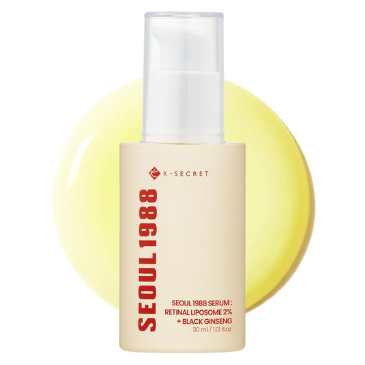 K-SECRET SEOUL 1988 - Retinal Liposome 2% + Black Ginseng Serum | 30 mL