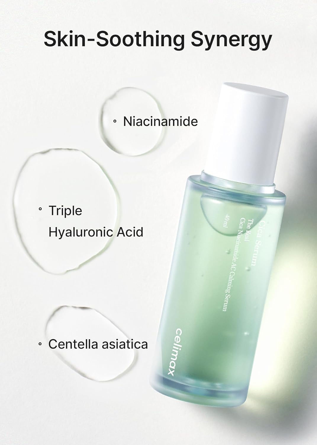 Celimax - The Real Cica Niacinamide AC Calming Serum | 40 mL