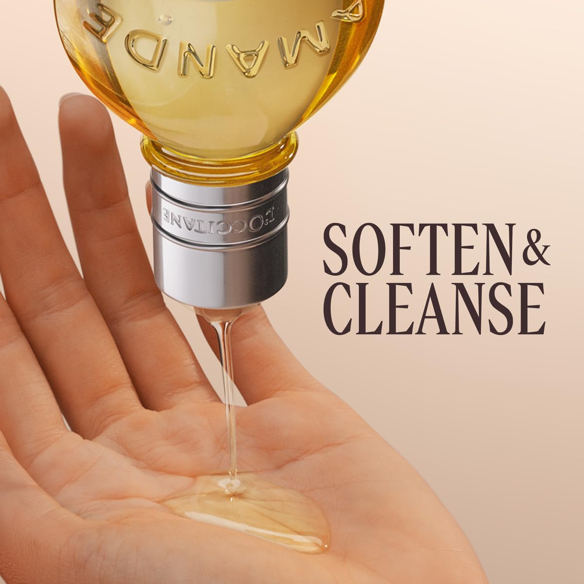 L'OCCITANE - Cleansing & Softening Almond Shower Oil, Body Wash & Shaving Base | 250 mL