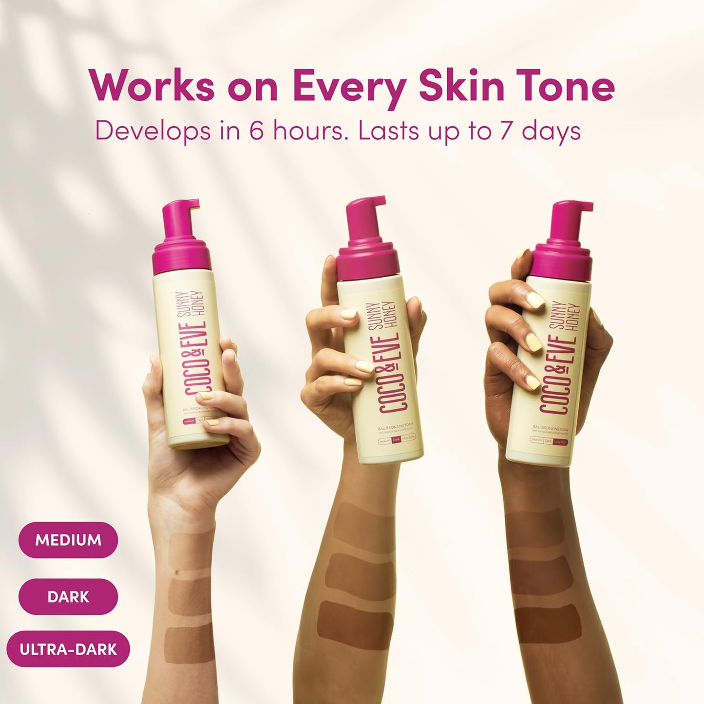 Coco & Eve - Sunny Honey Self Tanner Foam - (Medium)
