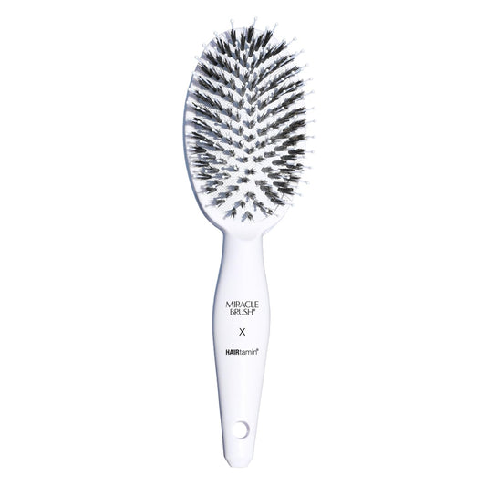 Miracle Brush X Hairtamin | White