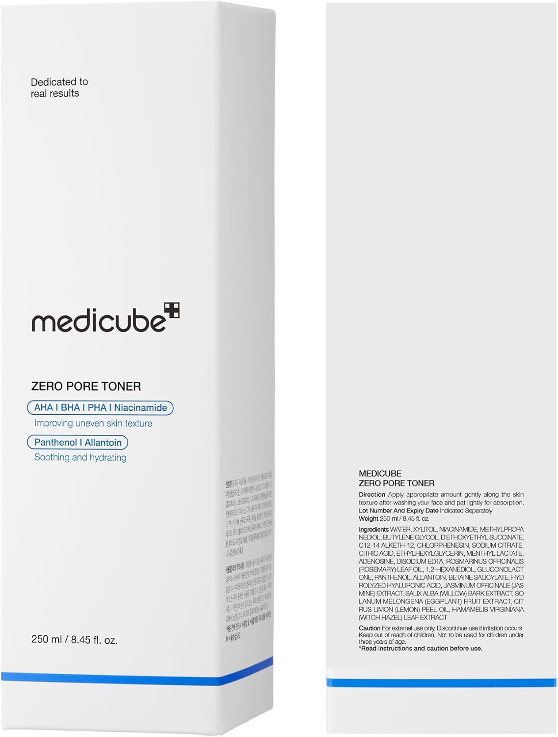 MEDICUBE - Zero Pore Toner 250 ML