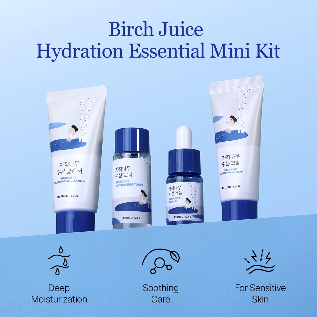 ROUND LAB - Birch Juice Trial Kit