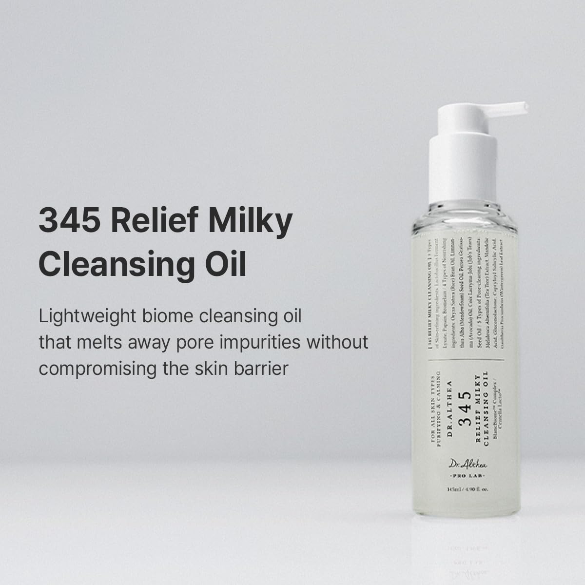DR. ALTHEA - 345 RELIEF MILKY CLEANSING OIL | 145 ML